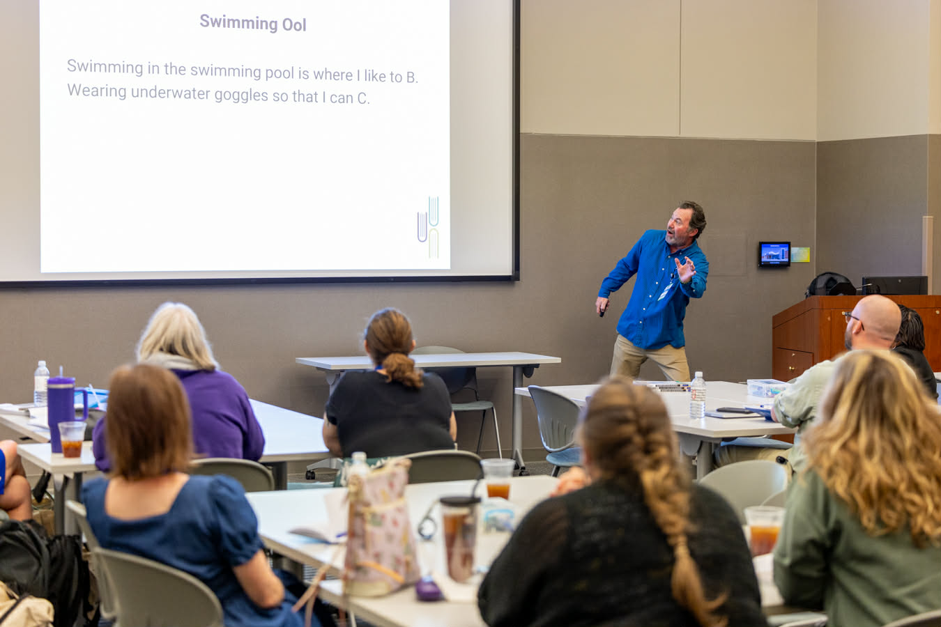 Fluency activity in session