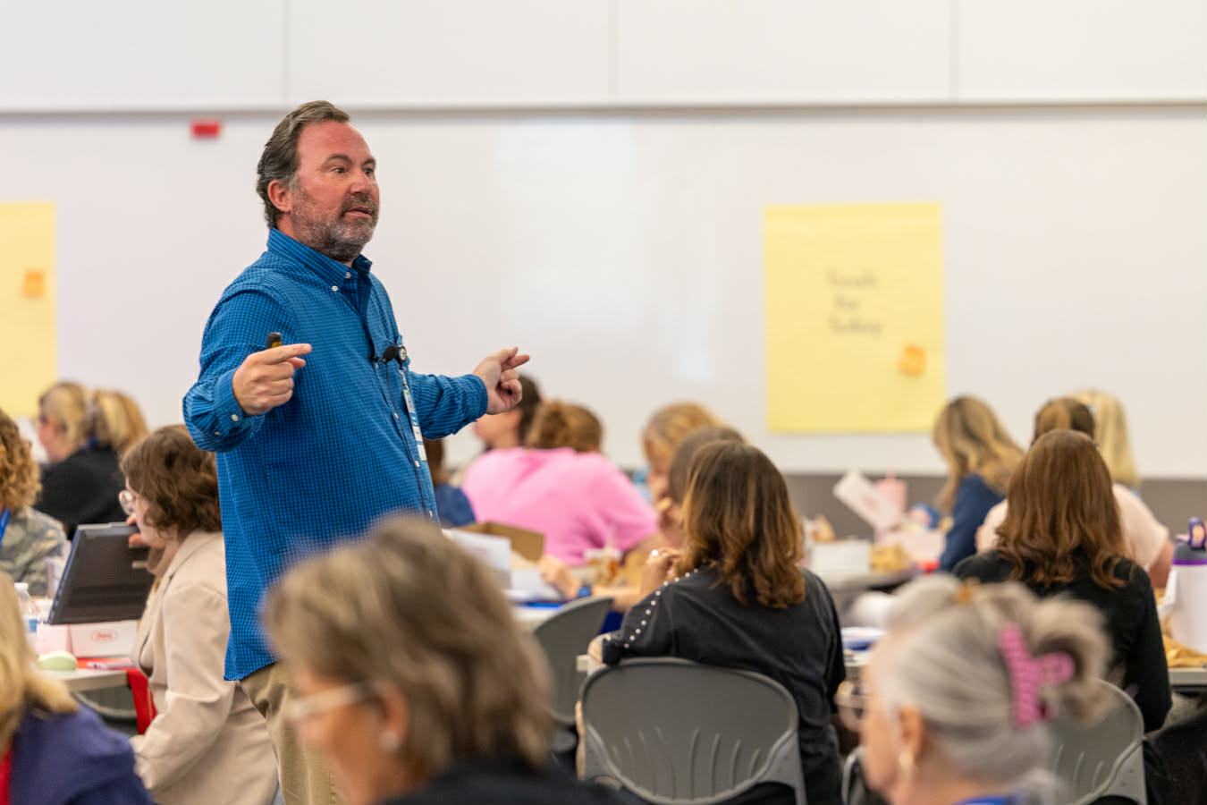 Full-day workshop in progress